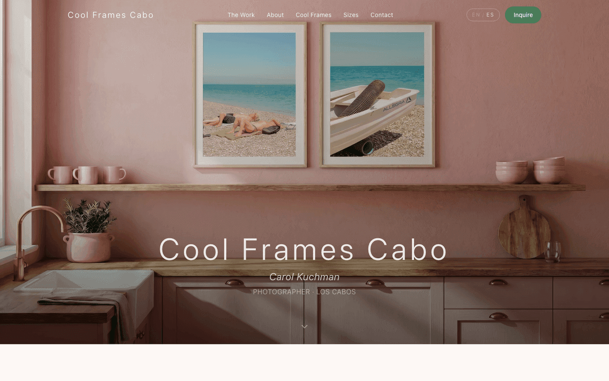 Vista previa: Cool Frames Cabo