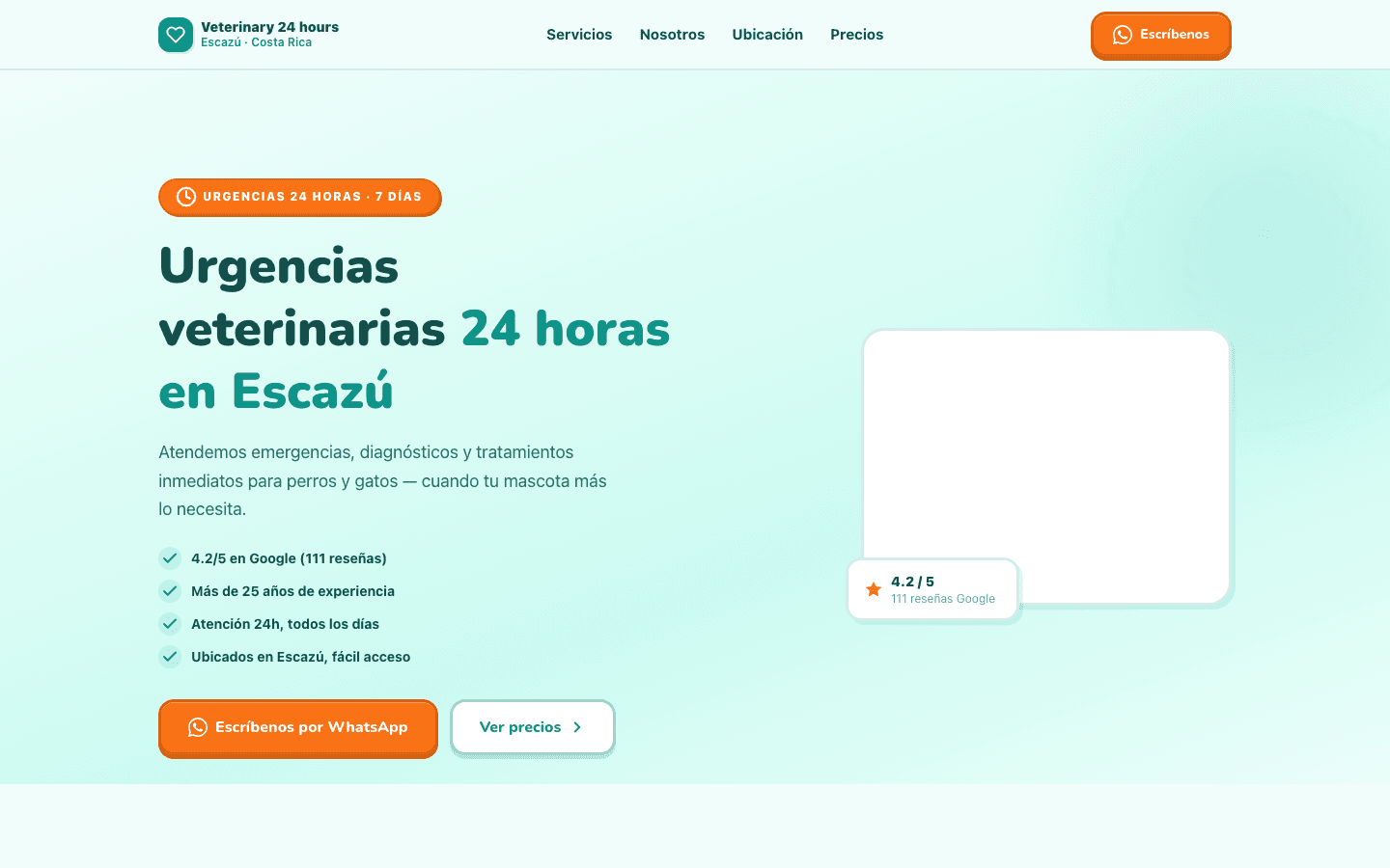 Vista previa: Veterinary 24 Hours